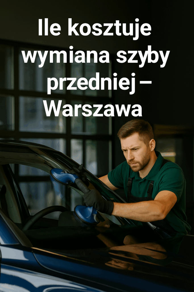 Koszt wymiany szyb samochodowych w Warszawie.
